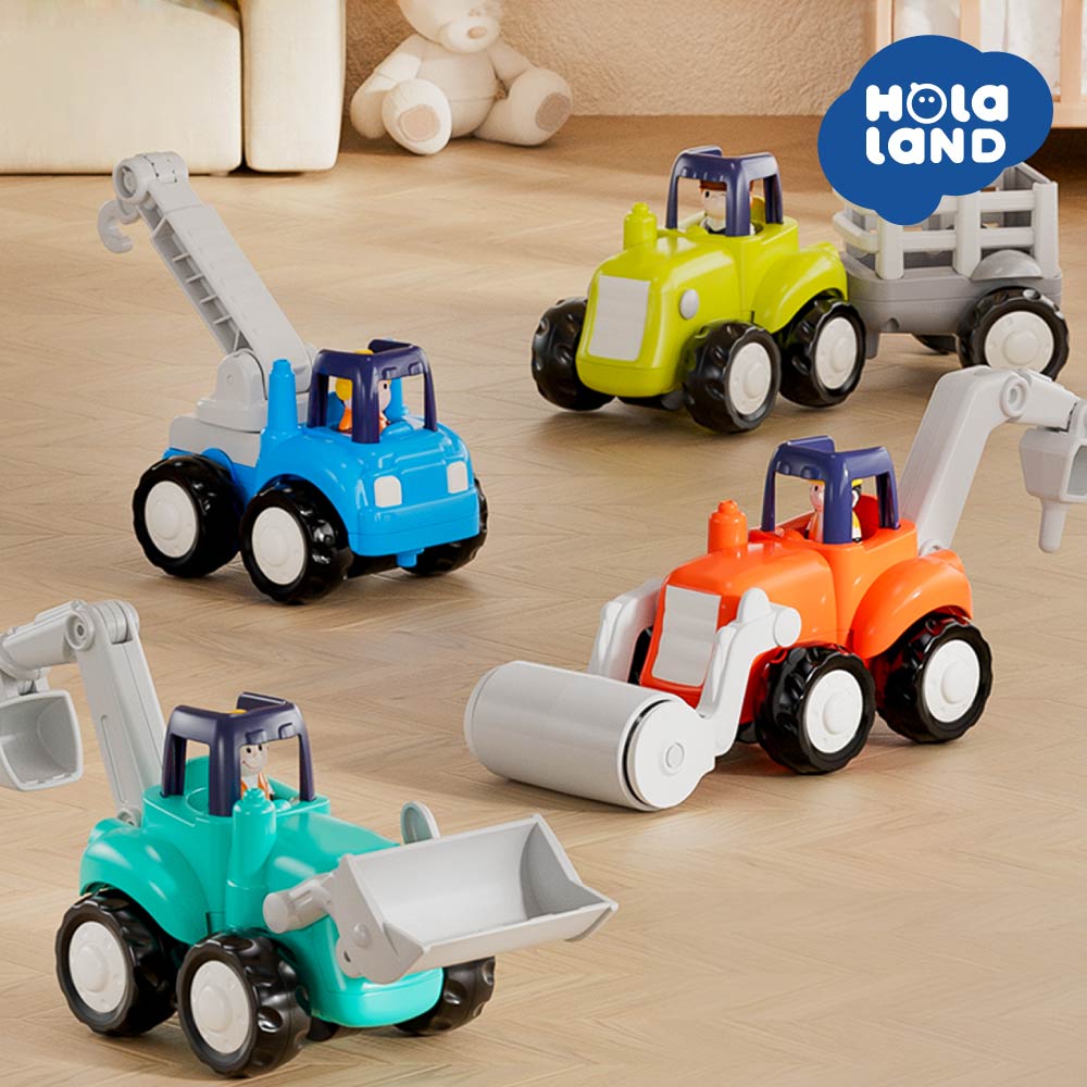 HolaLand匯樂玩具 工程慣性車隊